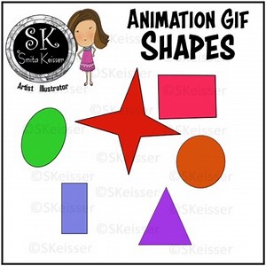 Shapes Animated GIF Digital Screen Use