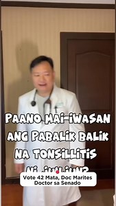 51K views · 2.8K reactions | Tonsillitis pabalik balik tips. Duter-Ten! | Dr. Richard and Erika Mata | Facebook