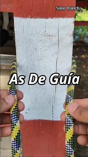 Aprende y utiliza esta manera de hacer el nudo As de Guía 💯😉 #knot #amarres