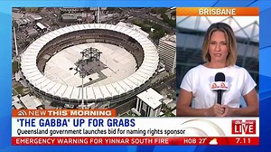 The Gabba may soon be known by a different name. Here's the catch: any new name must include 'The Gabba'. www.7plus.com.au/news #7News | 7NEWS Brisbane