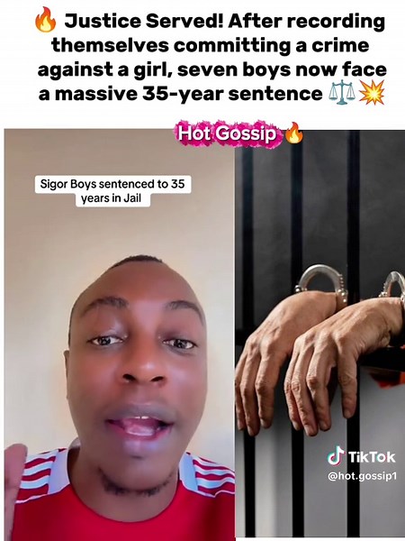 🔥 Breaking Drama! A shocking case where seven boys recorded a serious crime against a girl — justice has delivered 35 years in jail 😱⚖️#HotGossip🔥 #sigorboys #update