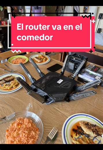 Cuando usar cable ethernet no es posible, WiFi 7 es muy buena solución. El router del video es ROG RAPTURE BE98 PRO @ROG México @mxasus #medijerondanna