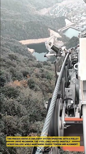 Cableway system operation using pulley drive mechanism