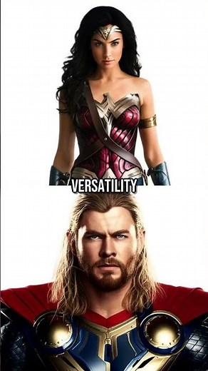 Wonder Woman vs Thor- VS Battle! #Shorts