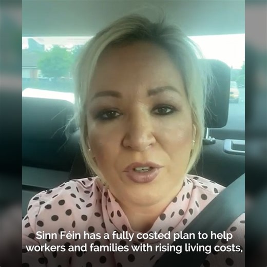 10K views · 832 reactions | We must form an Executive to support workers and families by getting a cost of living payment out to all households. All parties need to work together to help people who are struggling to make ends meet. I am calling on the DUP to stop blocking an executive, and join with us to help workers and families now. | Michelle O'Neill | Facebook