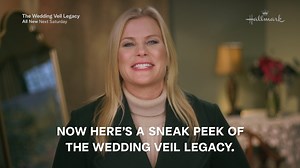 Loveuary keeps going strong! Check out a sneak peek at Feb. 19's all new "The Wedding Veil Legacy," starring Alison Sweeney and Victor Webster, part three in this enchanting trilogy! | Hallmark Channel