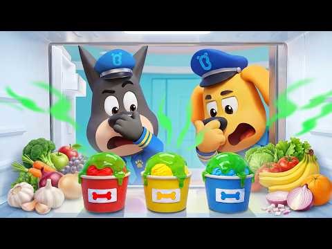 Helado Extraño 🍦 La Patrulla de Seguridad🚔 Dibujos Animados 🔍Sheriff Labrador en Español