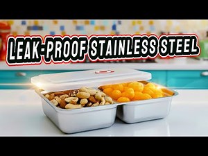 ✅ No-Leak Stainless Steel Containers Tested!