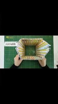 Handmade Desktop Trash Can DIY Tutorial