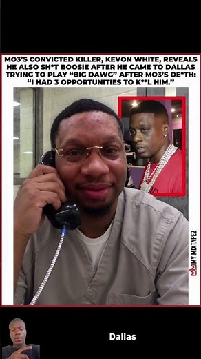 Mo3’s convicted killer claims he was the one who shot Boosie Badazz in Dallas!