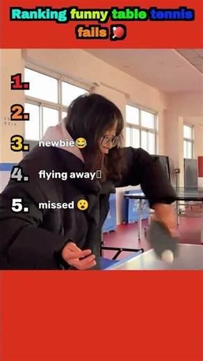 Best Table Tennis Fails #funny #tabletennis #ranked #fail