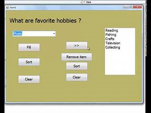 VB.net- How to get the selected items in the combobox and show them in a listbox