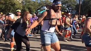 262K views · 2.4K reactions | The 689 Swampers do the Cupid Shuffle with the crowd on their debut dance along the Uptown route. | NOLA.com | Facebook