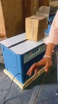 box strapping machine carton strapping machine strapping machine #box packaging machine 92101 99070