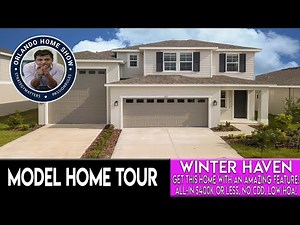 $400K and below? No CDD? Stunning Model Home with RV Bay in Winter Haven!