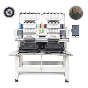 [Hot Item] Dahao Computer 2-Head Embroidery Machine Industrial with Make Custom Worktable Size New