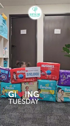 Birthline of San Diego on Instagram: "💥$10,000 Milestone SMASHED!💥 The Diaper Tower is Officially DOWN! WE DID IT! We just hit a monumental $10,000! Thank you to every single person whose heart contributed to this massive goal.💙 This powerful tower of Diapers is the ultimate symbol of essential support for a new life. Reaching $10,000 means we can make a serious dent with the 25 Moms counting on us this winter. This is the Heart of Support in action! Next Stop: $12,500! We're in the final str