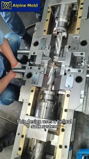 Internal + External Thread Mold — Two-Stage Precision Unscrewing