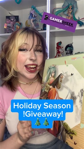 Moon on Instagram: "🎄 Holiday Giveaway!! 🎄 So grateful to be teaming up with @gamersheek to give you guys this amazing giveaway!! I’m so grateful for you all and wanted to give back to show my appreciation!! HOW TO ENTER: 🌟Follow @moonpixilia AND @gamersheek ! 🌟 Like, Repost and Share on story! 🌟 Tag a friend and tell me your FAVOURITE Miku figure! Giveaway closes January 2nd 12am GMT! Winner will not have to pay any shipping fees. Any fees after the prize is shipped will be out of our cont