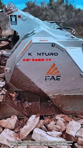 Best Innovation Hydraulic Rock Crusher Bucket: How to Break Stone Surfaces with High Efficiency