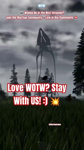 Roblox War of The Worlds Invasion Gameplay! 🔥 (NEW!) #WarOfTheWorlds #Tripods #wotw #alien #scifi
