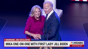 "Biden's age is an asset— he has wisdom and experience...He is the right person for the job at this moment in history." — First Lady Dr. Jill Biden addresses concerns about Joe Biden's age in her one-on-one sit down with Mika Brzezinski WATCH: https://on.msnbc.com/3tRIRR9 | Morning Joe