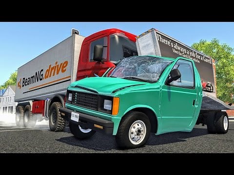 Realistic High Speed Crashes #21 - BeamNG Drive
