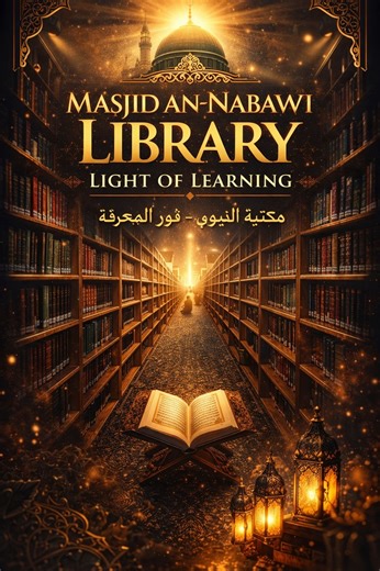 Masjid an-Nabawi Library – Light of Learning مكتبة المسجد النبوي – نور المعرفة | Mohammed Zainullabuddin