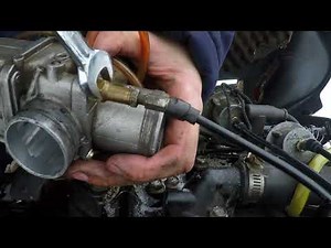 Carburetor Removal : '93 ArcticCat EXT580Z