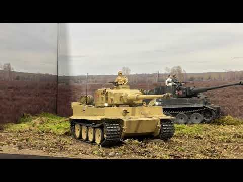 This RC tank feels too real, sound, smoke - Tiger 1 Mato