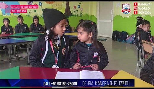 Kindergarten Speaks!! Glimpses of the PDP Module "Conversation" @ Kindergarten wing We are the promise! We are the future!! Feel the transformation!!! A School With a difference… "Ramaya World School" “Become an Extraordinaire” Courtesy : Team: Ramaya World Admission Helpline : 98169-76000 #ramayaworldschool #bestCBSESchool #rwsdehra | Ramaya World