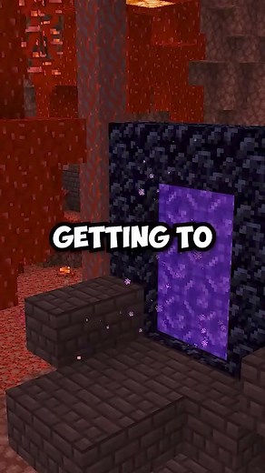14K views · 259 reactions | Why Speedrunners Build Nether Portals...