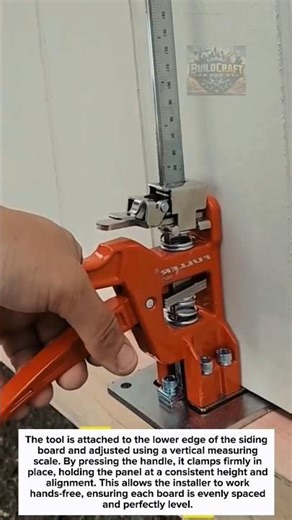 Smart Siding Tool Hack! Perfect Alignment Every Time #DIY #Tools #Construction