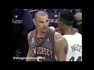 Jason Kidd & Paul Pierce get into it, draw double technicals
