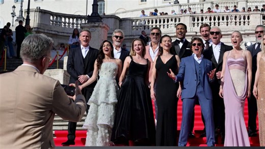 Tom Cruise and his leading ladies step out for 'Mission: Impossible 7' premiere in Rome