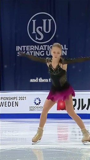 She started the quad era❤️🏆🚀 #figureskating #olympics #sports #alexandratrusova