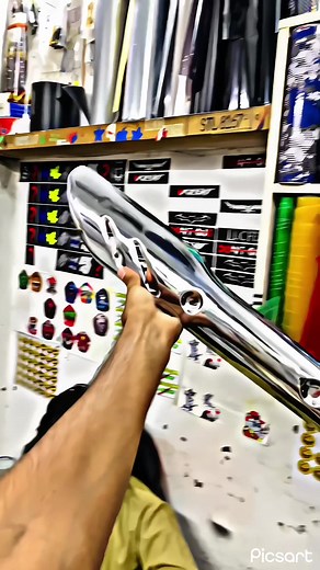 Splendor silencer sticker design ideas for bike decoration