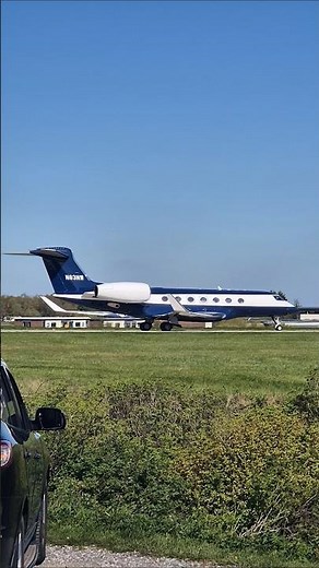 Gulfstream G600 Taking off at Leeds Bradford Airport ✈️☀️📸