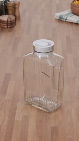 Anchor Hocking 2 Quart Bistro Pitcher with Lid, Pack of Two