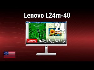 Monitor Lenovo L24m-40 | TEST | English