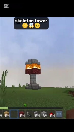 I built a skeleton tower big mistake....😳