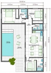 568K views · 2.1K reactions |  House Plan with Pool. #houseplan #pool #dreamhome #architecture #homedesign #dreamhouse ℂ핋핋핆 | Dream House | Facebook