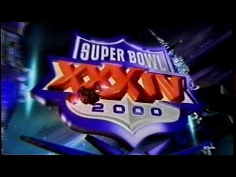 SUPERBOWL XXXIV Rams vs Titans ABC intro
