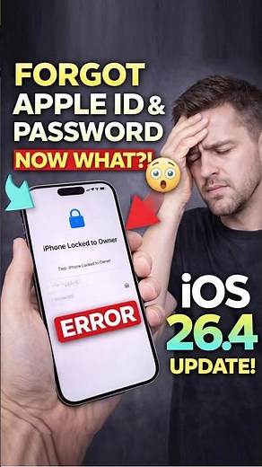 iPhone Activation Lock FIX 🔒 iOS 26.4 (Quick Solution!)