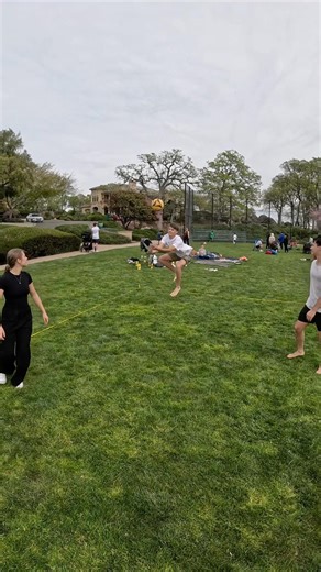 Sunny day with awesome friends and energetic youth playing volleyball 🏐