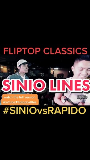 FLIPTOP CLASSICS: SINIO vs RAPIDO Battle at FLIPTOP SECOND SIGHT 5