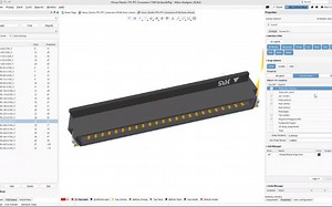【封装库简介】162. HRS FH34系列FPC连接器PCB封装库（0.5mm间距）_哔哩哔哩_bilibili