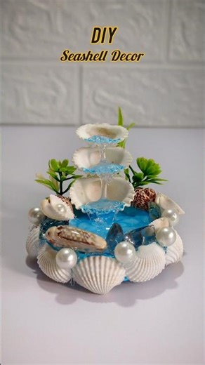 DIY Seashell Decor ✨ #shorts