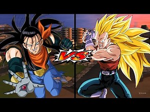 Super Android 17 VS Vegeta (GT) SSJ3 | DBZ: Budokai Tenkaichi 3 [60FPS]