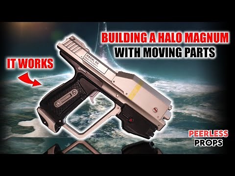 I made a real Halo Magnum with moving parts
